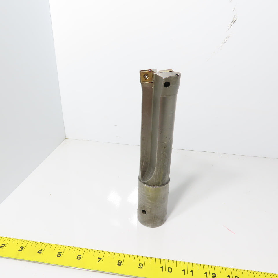 2 Flute Indexable Insert Drill Coolant Thru 8-3/4" OAL 1-3/4" Shank