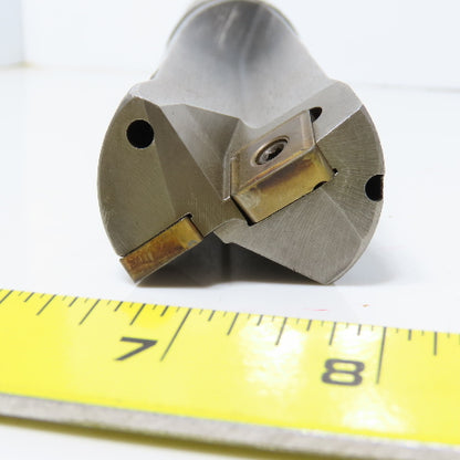 2 Flute Indexable Insert Drill Coolant Thru 8-3/4" OAL 1-3/4" Shank