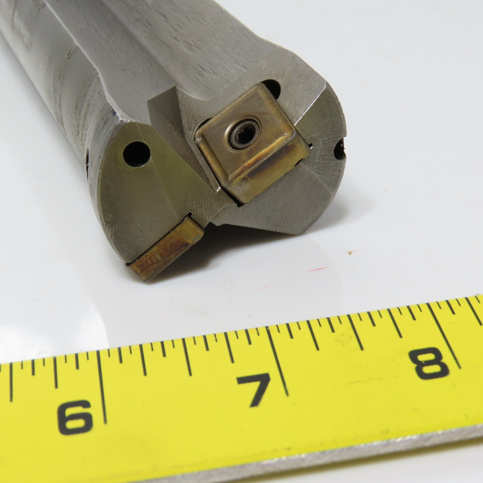 2 Flute Indexable Insert Drill Coolant Thru 8-3/4" OAL 1-3/4" Shank