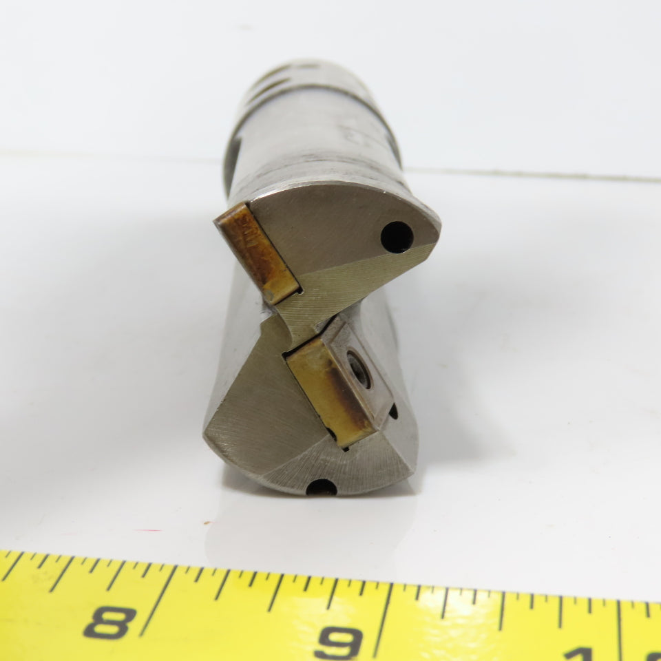 2 Flute Indexable Insert Drill Coolant Thru 8-3/4" OAL 1-3/4" Shank