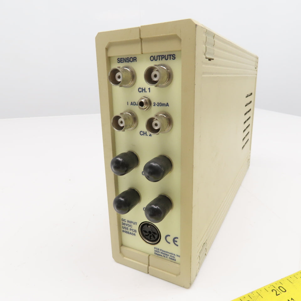 PCB Piezotronics 482A22 4 Channel Line Powered Signal Conditioner 36VDC