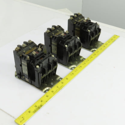 Allen Bradley 500-B0D930 Size 1 Contactor 2-10HP 600V 120V Coil 27A Lot Of 3