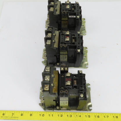 Allen Bradley 500-B0D930 Size 1 Contactor 2-10HP 600V 120V Coil 27A Lot Of 3