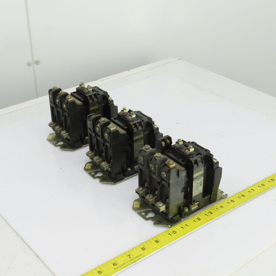 Allen Bradley 500-B0D930 Size 1 Contactor 2-10HP 600V 120V Coil 27A Lot Of 3