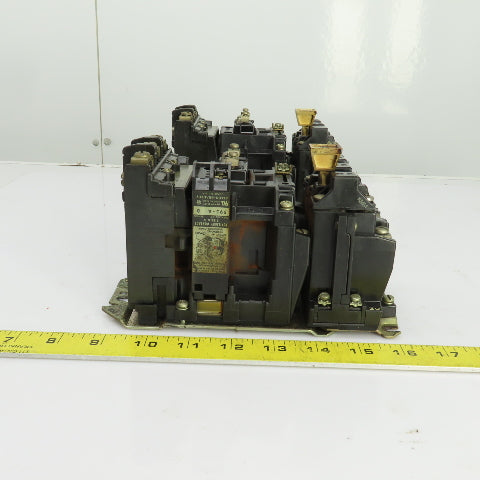 Allen Bradley 509-A0D Size 0 Ser B Contactor 1-5HP 600V 120V Coil 18A Lot Of 2
