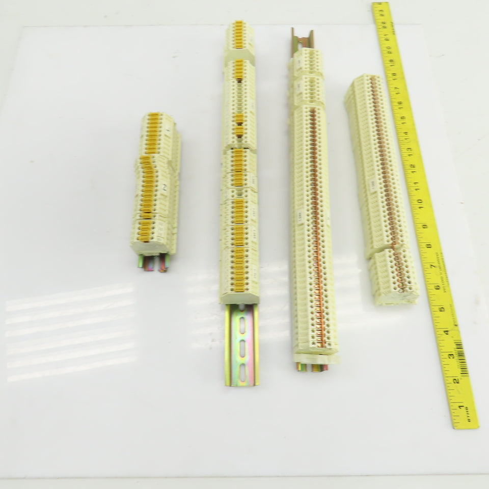 Wieland WK4/U DIN Rail Mount Terminal Blocks 20-10 AGW 600V 40A Lot Of 185