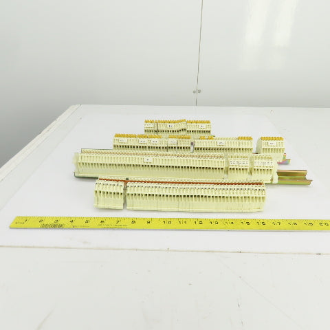 Wieland WK4/U DIN Rail Mount Terminal Blocks 20-10 AGW 600V 40A Lot Of 185