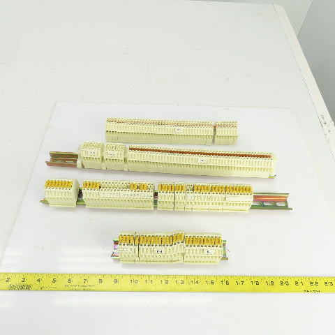 Wieland WK4/U DIN Rail Mount Terminal Blocks 20-10 AGW 600V 40A Lot Of 185