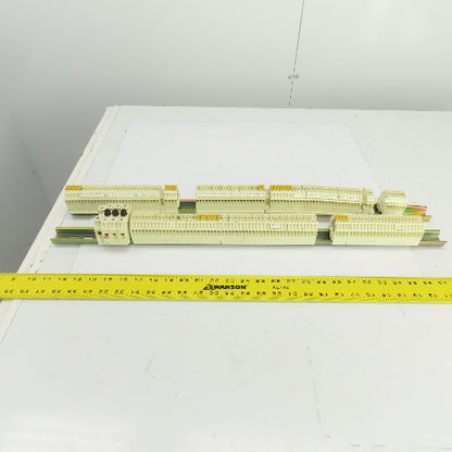 Wieland WK4/U DIN Rail Mount Terminal Blocks 20-10 AGW 600V 40A Lot Of 170