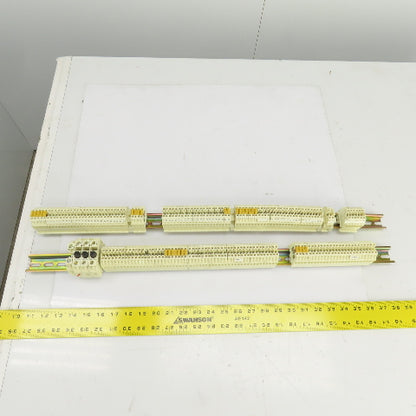 Wieland WK4/U DIN Rail Mount Terminal Blocks 20-10 AGW 600V 40A Lot Of 170