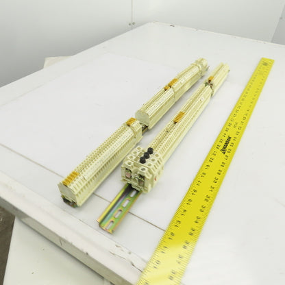 Wieland WK4/U DIN Rail Mount Terminal Blocks 20-10 AGW 600V 40A Lot Of 170