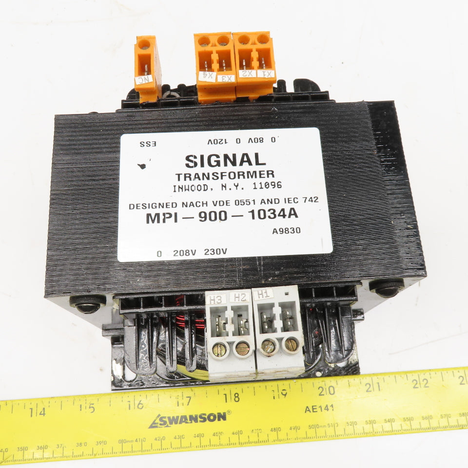 Signal Transformer MPI-900-1034A 208/230V Primary Transformer 80/120V Secondary