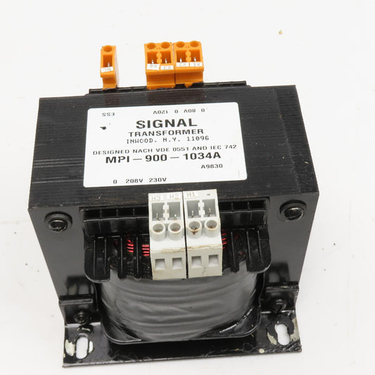 Signal Transformer MPI-900-1034A 208/230V Primary Transformer 80/120V Secondary
