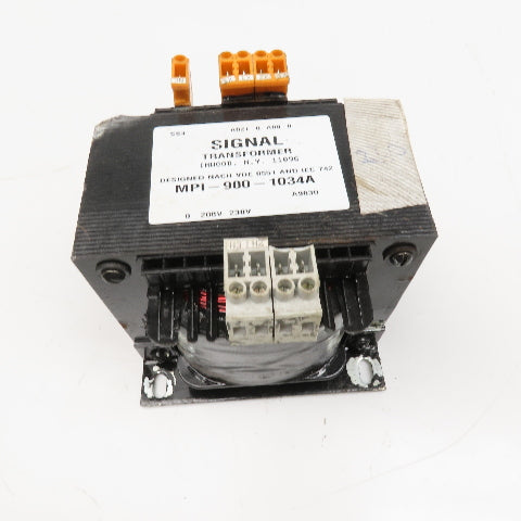 Signal Transformer MPI-900-1034A 208/230V Primary Transformer 80/120V Secondary