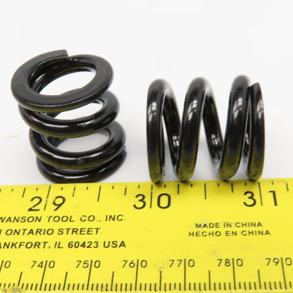5/8" Rod x 1" Hole 11/16" Round Wire Black Die Spring 1" Long Lot Of 2