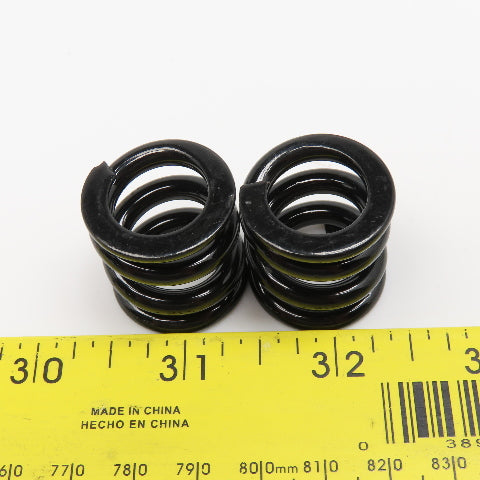 5/8" Rod x 1" Hole 11/16" Round Wire Black Die Spring 1" Long Lot Of 2