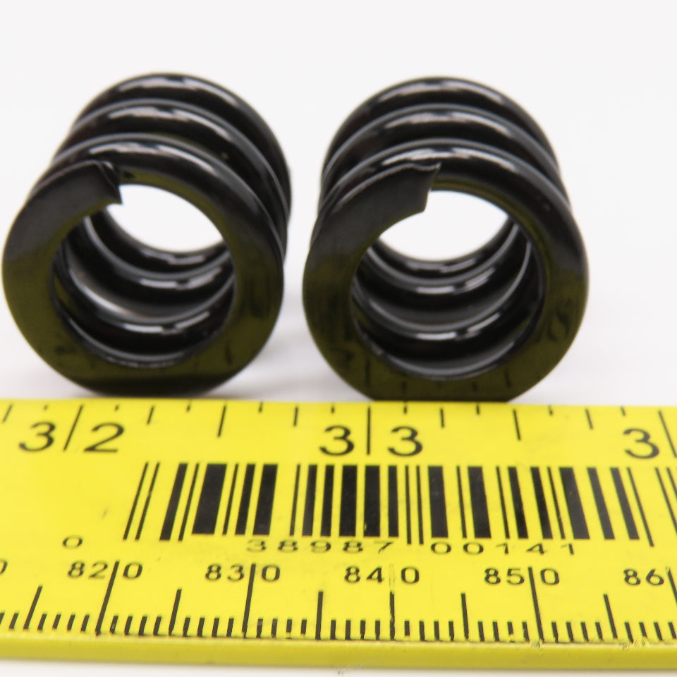 5/8" Rod x 1" Hole 11/16" Round Wire Black Die Spring 1" Long Lot Of 2