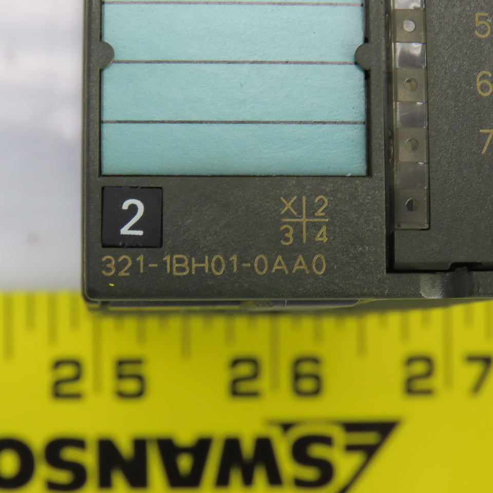 Siemens 6ES7 321-1BH01-0AA0 Simatic S7 Input Module 24VDC SM321