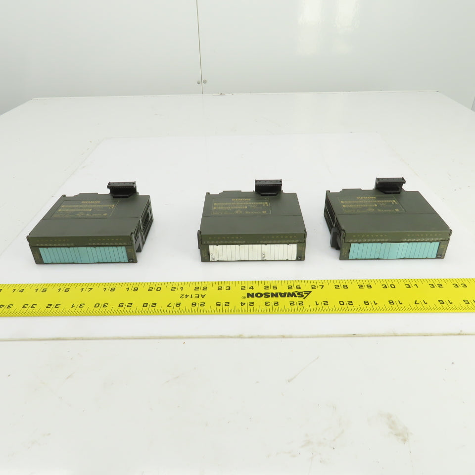 Siemens 6ES7 321-1BH01-0AA0 Simatic S7 Analog Output Module 24VDC SM321 Lot Of 3