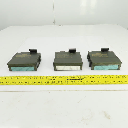 Siemens 6ES7 321-1BH01-0AA0 Simatic S7 Analog Output Module 24VDC SM321 Lot Of 3