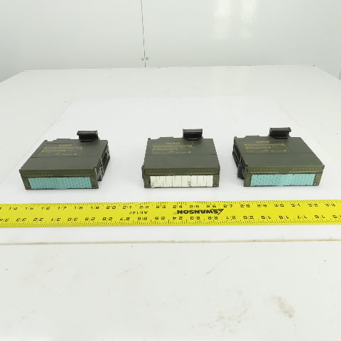 Siemens 6ES7 321-1BH01-0AA0 Simatic S7 Analog Output Module 24VDC SM321 Lot Of 3