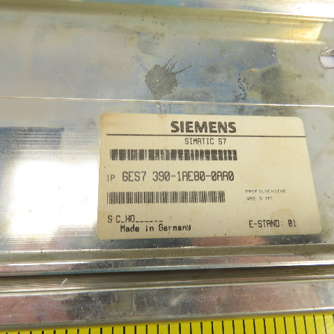 Siemens 6ES7 390-1AE80-0AA0 Simatic S7 PLC Rack/Base Mounting Base E-Stand 01