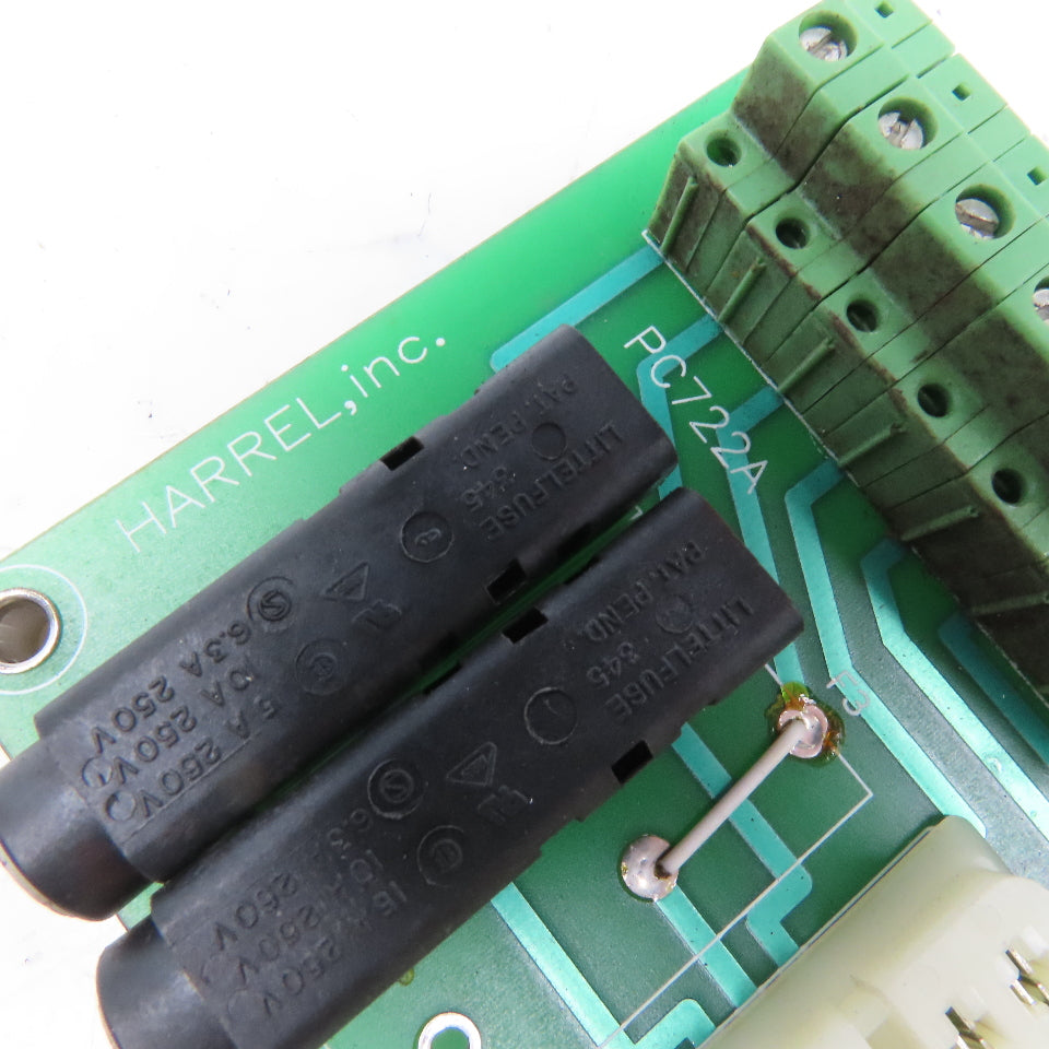 Harrel Inc PC722A Relay Circuit Board Interface