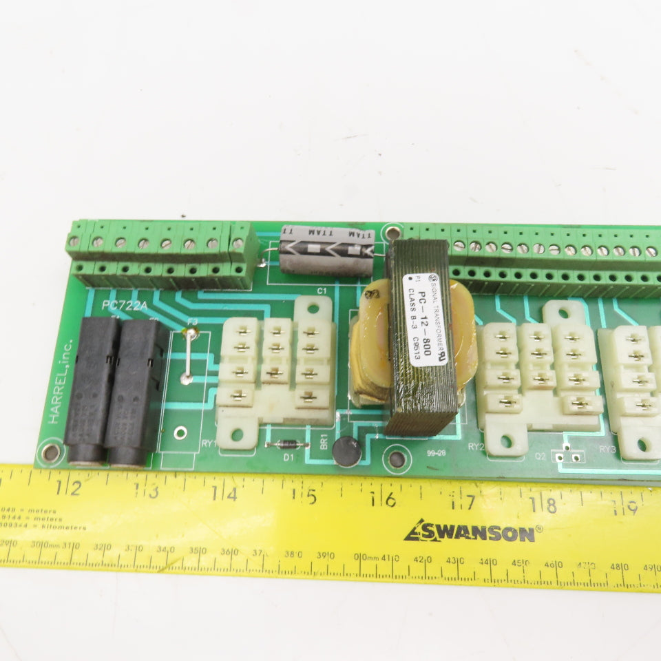 Harrel Inc PC722A Relay Circuit Board Interface