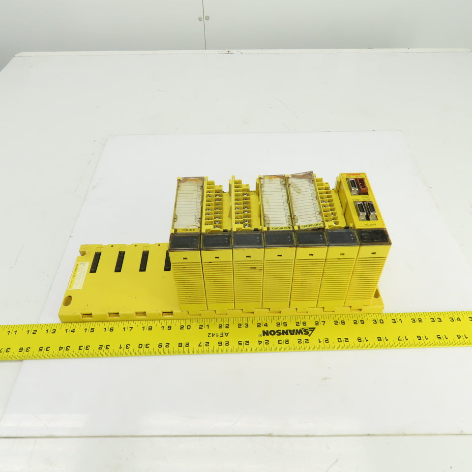 Fanuc A03B-0807-C011 PLC Assembly I/O Chassis CPU 10 Slot Rack A03B-0807-C104#D