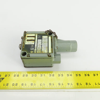 Allen Bradley 836T-T351J Ser A Pressure Control 0 -1000 PSI Pneumatic or Hydr.
