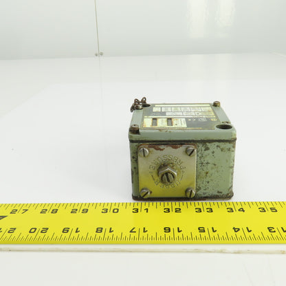 Allen Bradley 836T-T351J Ser A Pressure Control 0 -1000 PSI Pneumatic or Hydr.