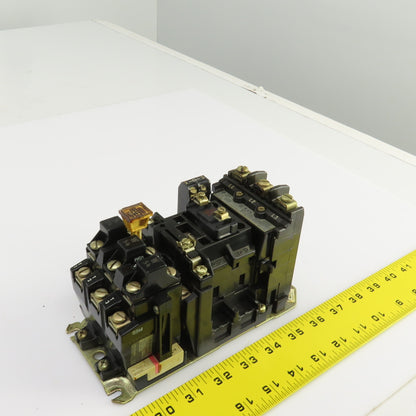 Allen Bradley 509-B0D Ser B Nema Size 1 Motor Starter 120V Coil 2-10HP 600V Max