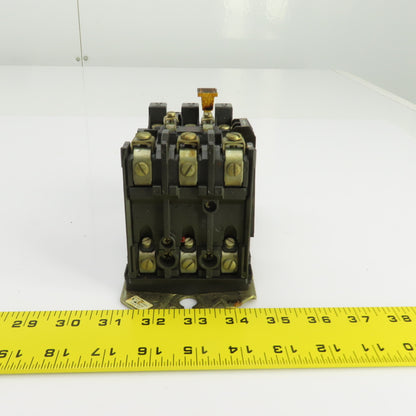 Allen Bradley 509-B0D Ser B Nema Size 1 Motor Starter 120V Coil 2-10HP 600V Max