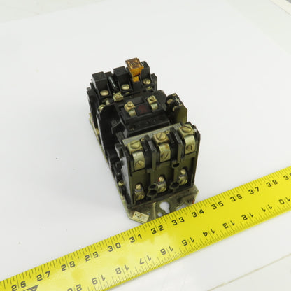 Allen Bradley 509-B0D Ser B Nema Size 1 Motor Starter 120V Coil 2-10HP 600V Max