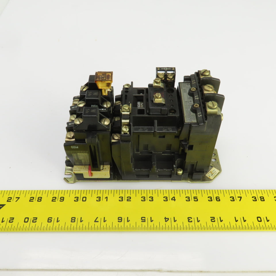 Allen Bradley 509-B0D Ser B Nema Size 1 Motor Starter 120V Coil 2-10HP 600V Max