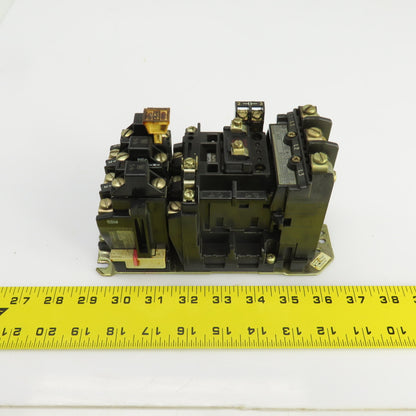 Allen Bradley 509-B0D Ser B Nema Size 1 Motor Starter 120V Coil 2-10HP 600V Max
