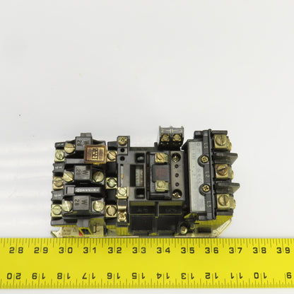 Allen Bradley 509-A0D Ser B Nema Size 0 Motor Starter 120V Coil 1-5HP 600V Max