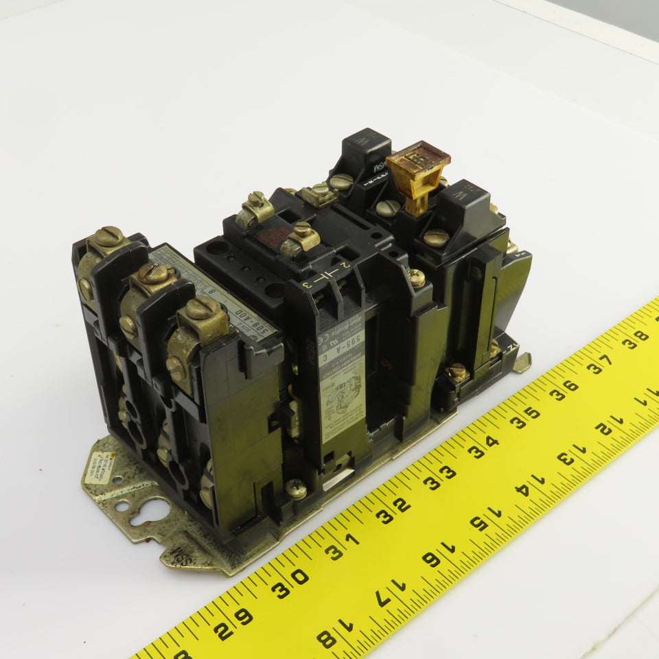 Allen Bradley 509-A0D Ser B Nema Size 0 Motor Starter 120V Coil 1-5HP 600V Max