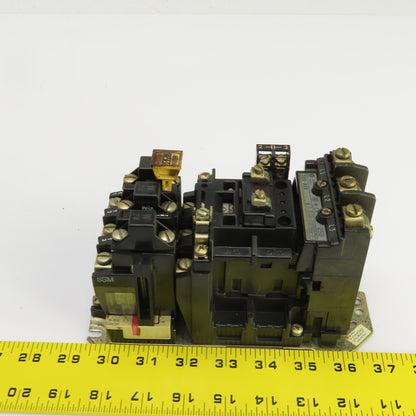 Allen Bradley 509-A0D Ser B Nema Size 0 Motor Starter 120V Coil 1-5HP 600V Max