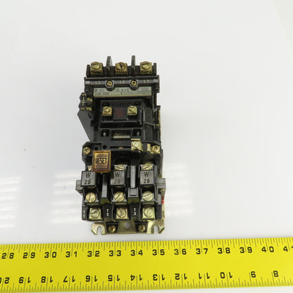 Allen Bradley 509-A0D Ser B Nema Size 0 Motor Starter 120V Coil 1-5HP 600V Max