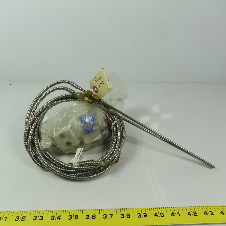 Sumitomo Demag Plastics 866-491-104F Thermocouple Probe 10-1/2" W/mounting Kit