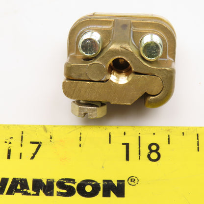 Druseidt 02581 M6 Brass Joint Clamp Connector Switch Board