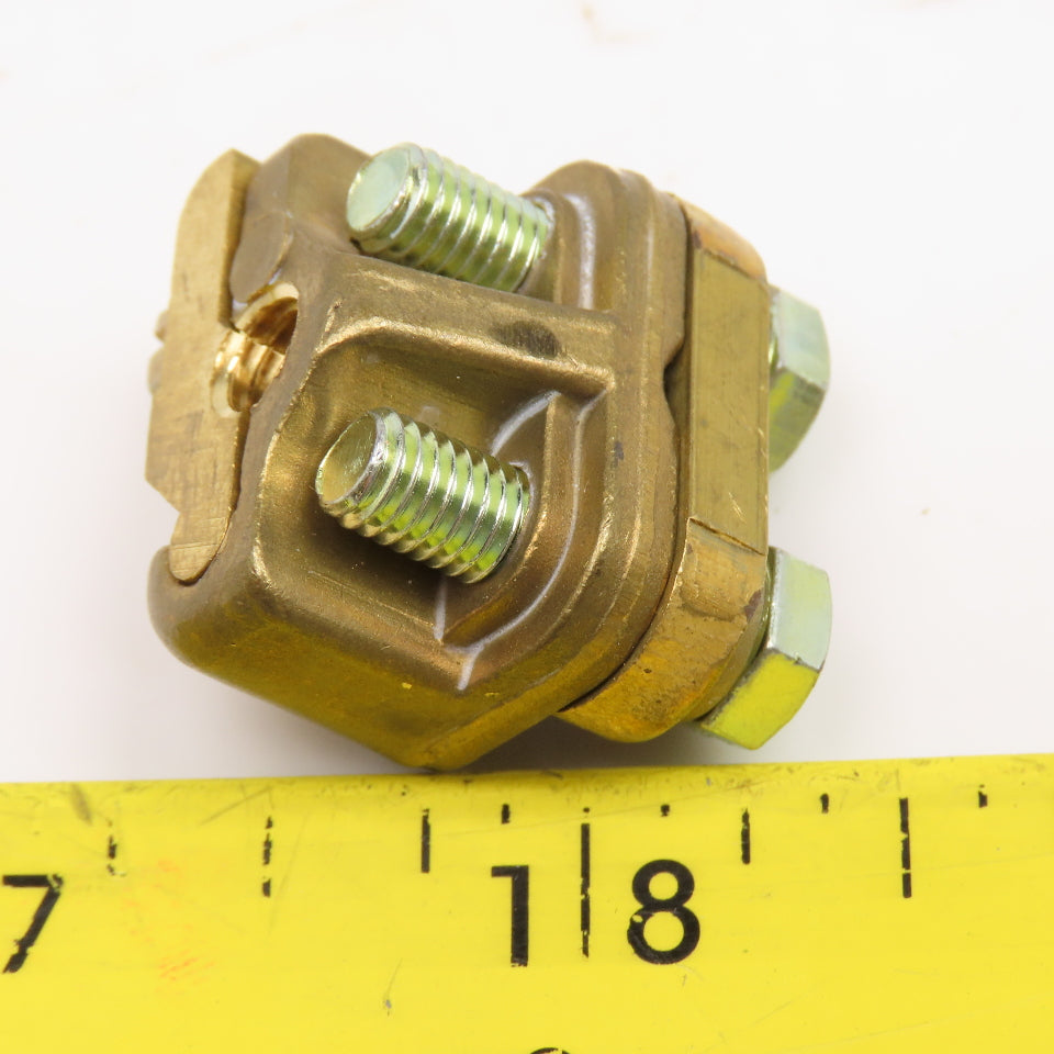 Druseidt 02581 M6 Brass Joint Clamp Connector Switch Board