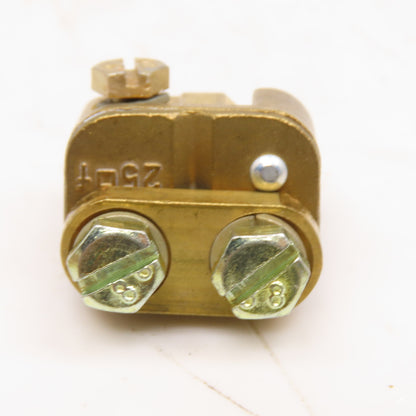 Druseidt 02581 M6 Brass Joint Clamp Connector Switch Board