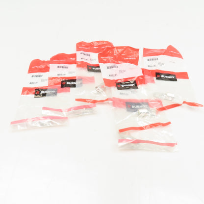 Burndy 30XR85 3/8" Stud Tin Plated Copper Wire Lug #2/0 AWG Lot Of 6