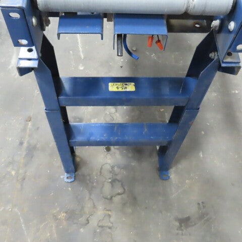 Hytrol (8') 96" L x16" W Gravity Roller Conveyor  Section 12-1/2" BF W/ Legs