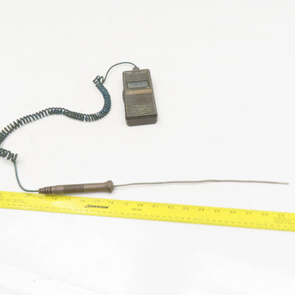 Omega HH-25TF Digital Thermometer -112°F To 752°F W/ 12" Type T Thermocouple