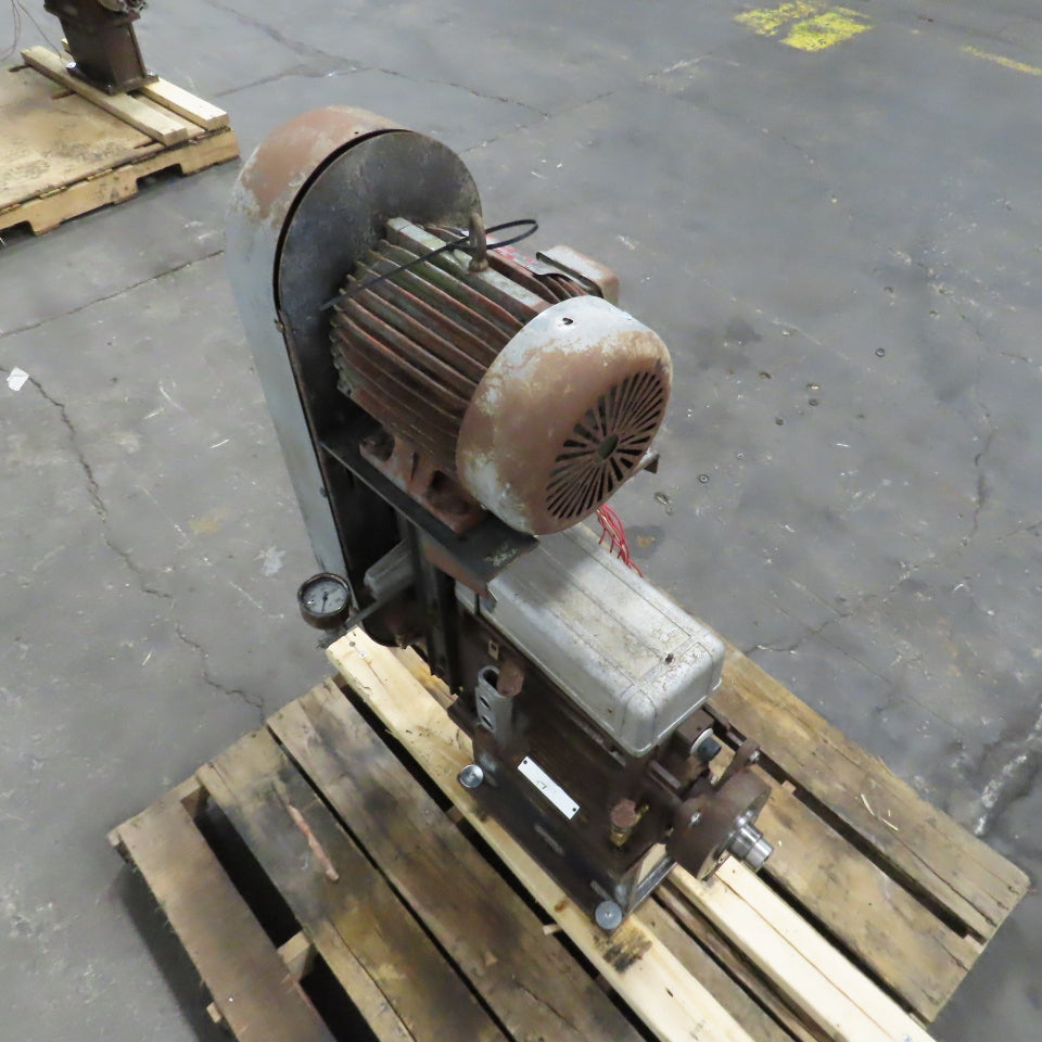 Drill Unit H-150H Horizontal Hydraulic Drilling Head 5HP 230/460V 13A 1710RPM