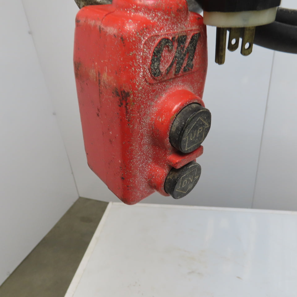 Cm Lodestar Model A 1/8 Ton Electric Chain Hoist 10' Lift 32FPM 115V Single Phase