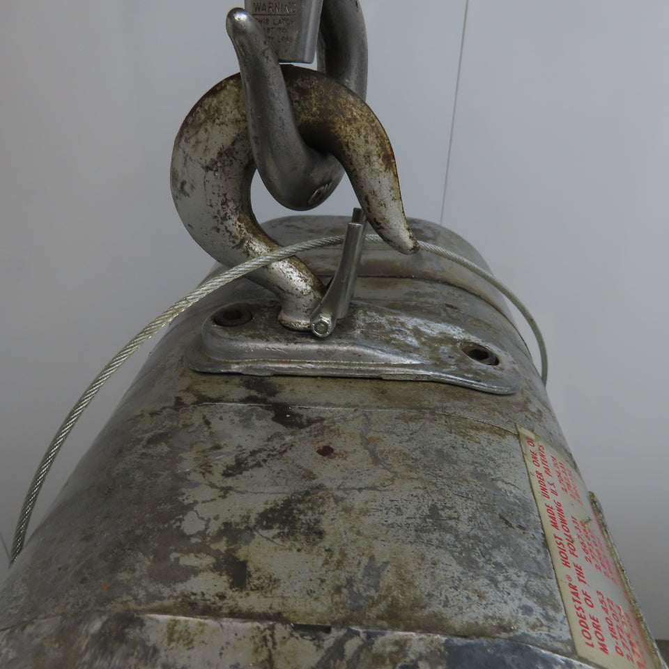 Cm Lodestar Model A 1/8 Ton Electric Chain Hoist 10' Lift 32FPM 115V Single Phase